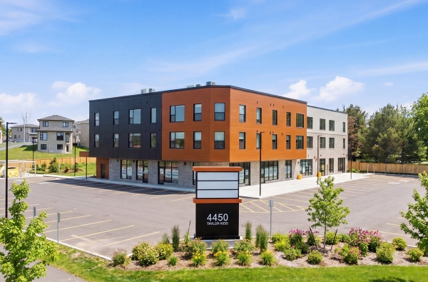 an image of a building development by barr homes